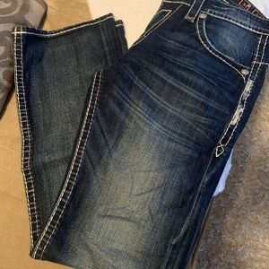 Men’s rock revival jeans